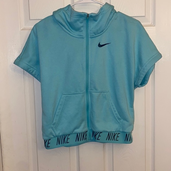 Nike Tops - Nike Dri-Fit Cropped Hooded Sweatshirt